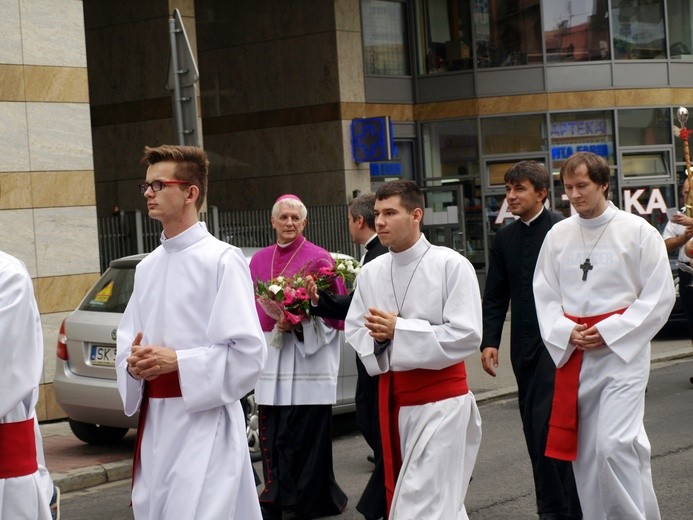 Pielgrzymka Ministrantów do katedry Chrystusa Króla w Katowicach