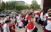 Pielgrzymka Ministrantów do katedry Chrystusa Króla w Katowicach