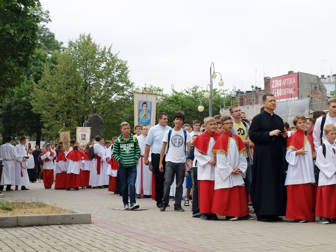 Pielgrzymka Ministrantów do katedry Chrystusa Króla w Katowicach