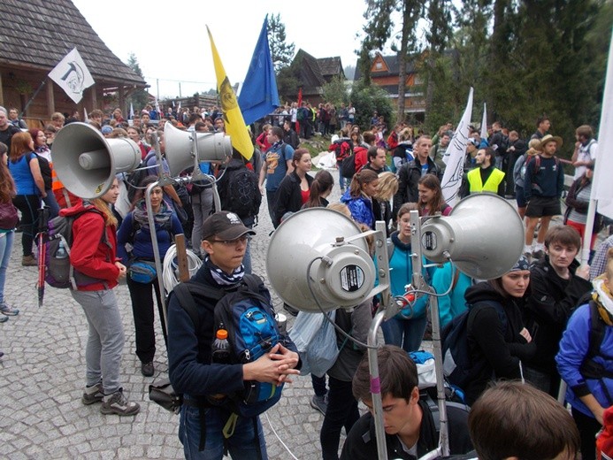 Obozowicze u Matki Bożej