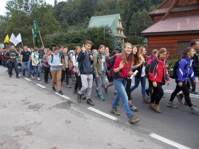 Obozowicze u Matki Bożej