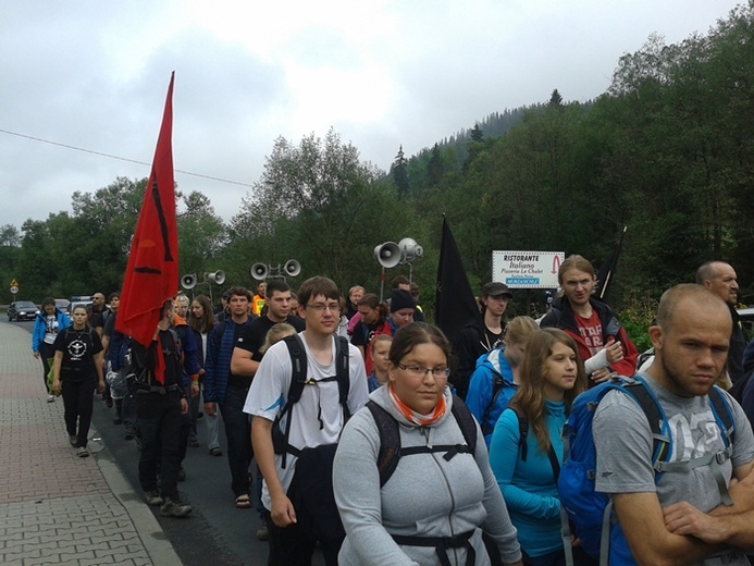 Obozowicze u Matki Bożej