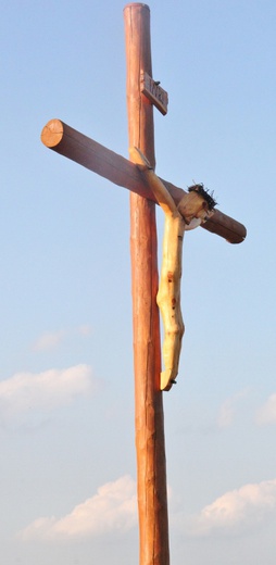 Wilcza - poświęcenie krzyża