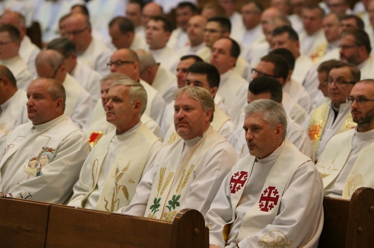 Pielgrzymka Księży Archidiecezji Katowickie do katedry - cz. 2