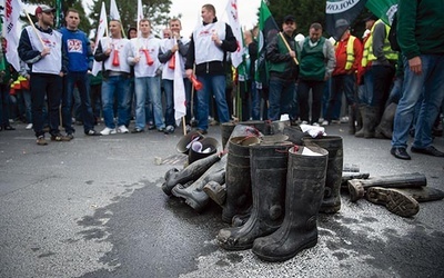 Górnicze protesty pod koniec 2014 r. doprowadziły do podpisania porozumienia zakładającego uzdrowienie sytuacji w górnictwie. Niestety nie jest ono realizowane