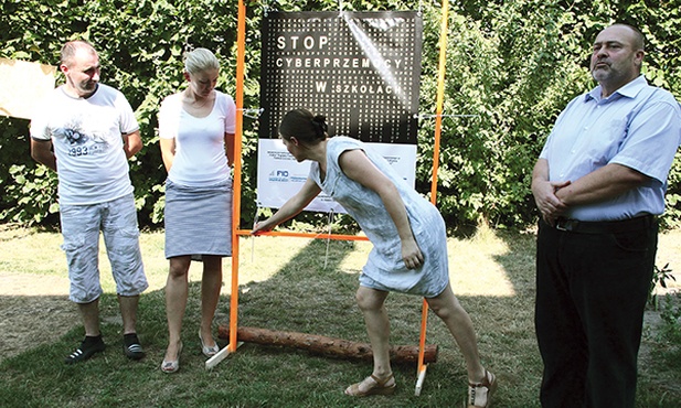 Grupa nieformalna, czyli (od lewej): Damian Szwagierczak, Katarzyna Sawicka, Anna Rawska oraz Witold Bochyński