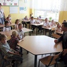  Marek Michalak na spotkaniu z uczniami podstawówki
