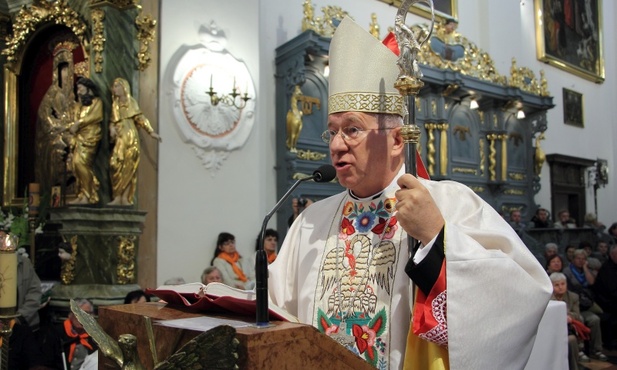 Ordynariusz łowicki bp Andrzej F. Dziuba