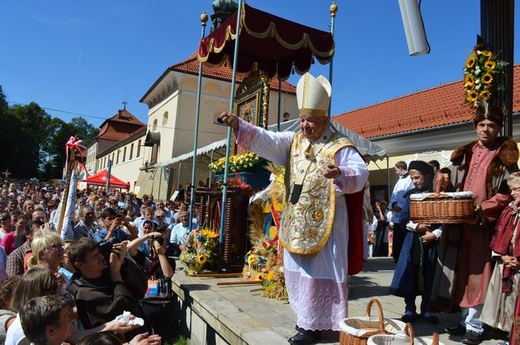 Rodziny przybyły do Kalwarii