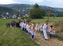 Do krzyża na Galicowej Grapie