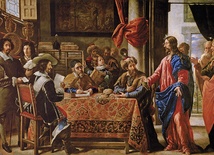 Juan de Pareja  „Powołanie św. Mateusza”,  olej na płótnie, 1661 Muzeum Prado, Madryt