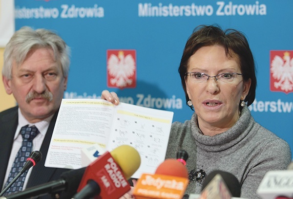 19 lisopada 2009 roku minister zdrowia Ewa Kopacz i dr Andrzej Horban – krajowy konsultant ds. chorób zakaźnych zapewniali, że epidemii nie ma