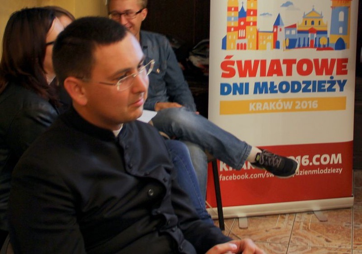 Spotkanie wolontariuszy ŚDM przy parafii św. Mikołaja w Bochni