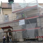 Renowacja murów klasztoru bernardynek w Krakowie