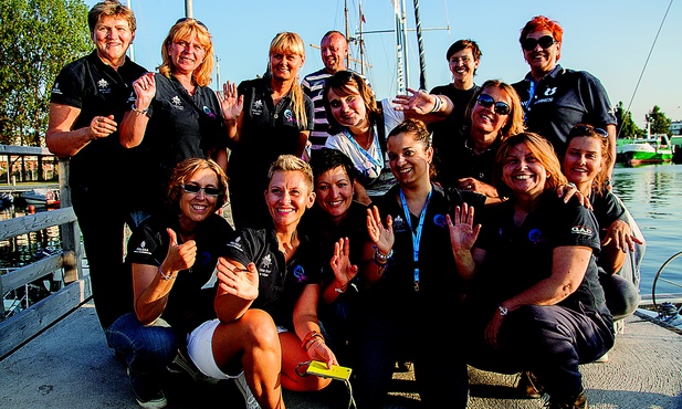 Załogi Bavarii i Cobry, które wyruszyły na Gotlandię, by pokazać chorującym na nowotwory, że trzeba walczyć o życie i marzenia