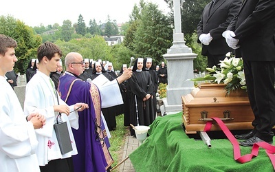  Ostatnie pożegnanie śp. s. Danieli Makulskej 