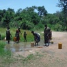 Ujęcie wody w południowosudańskim Ayem, z którego dziś korzystają mieszkańcy wioski