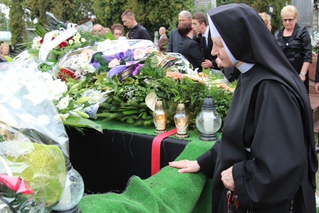 Ostatnie pożegnanie śp. s. Danieli Makulskiej