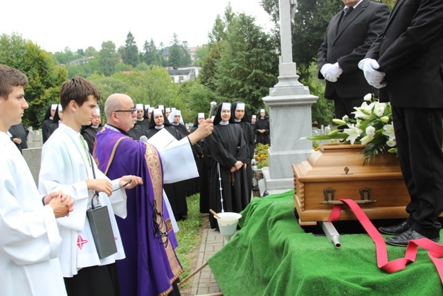 Ostatnie pożegnanie śp. s. Danieli Makulskiej