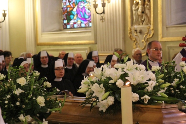 Ostatnie pożegnanie śp. s. Danieli Makulskiej