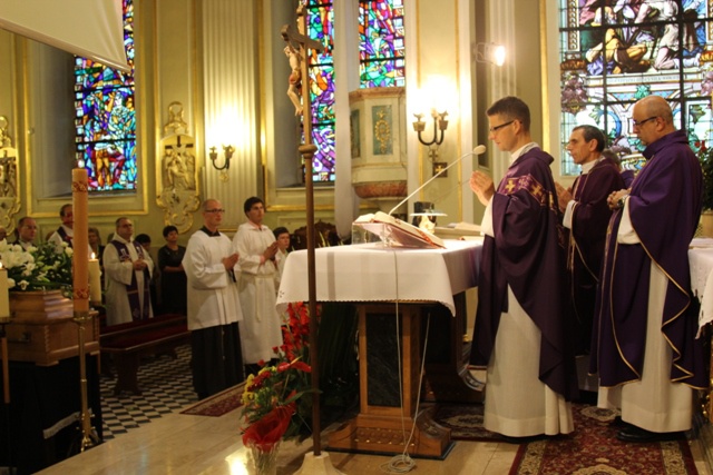 Ostatnie pożegnanie śp. s. Danieli Makulskiej