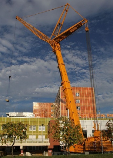 Dźwig gigant w Gorzowie Wlkp.