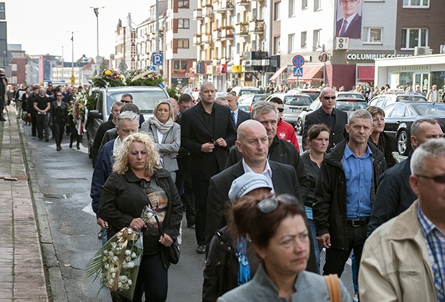 Pożegnanie śp. Józefa Warchoła