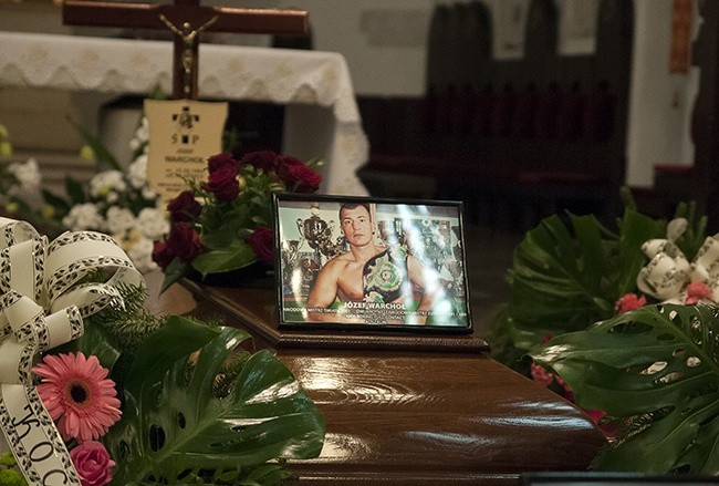 Pożegnanie śp. Józefa Warchoła
