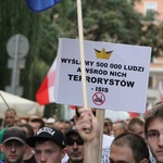 Protestowali przeciko przyjęciu imigrantów