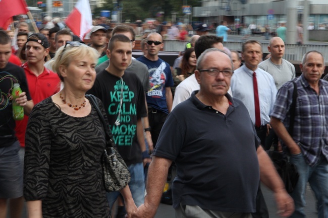 Protestowali przeciko przyjęciu imigrantów