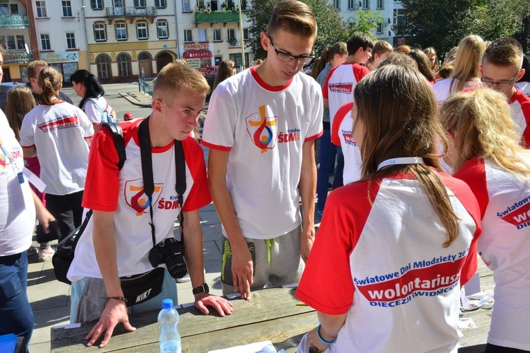 Wolontariusze - Dzień Młodzieży