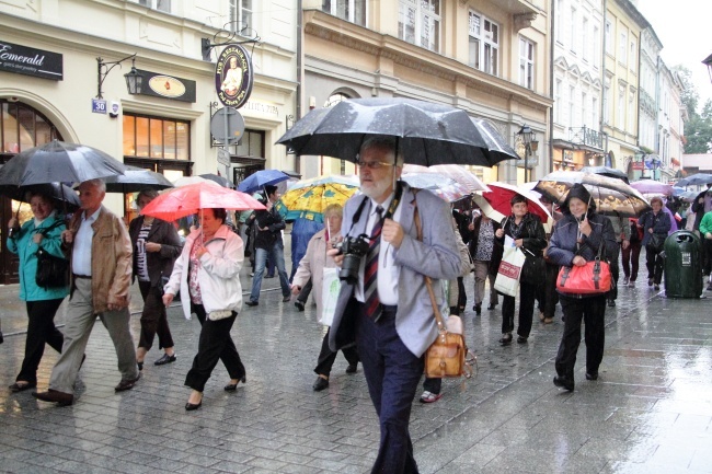 Marsz Akcji Katolickiej z pl. Matejki na Rynek Główny