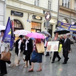 Marsz Akcji Katolickiej z pl. Matejki na Rynek Główny