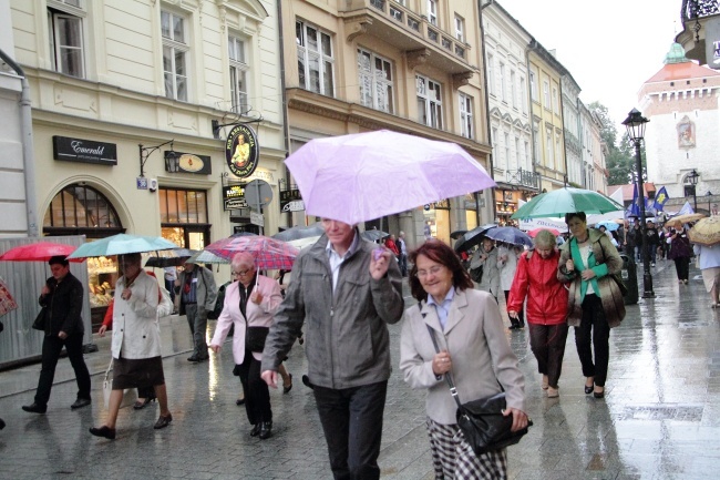 Marsz Akcji Katolickiej z pl. Matejki na Rynek Główny