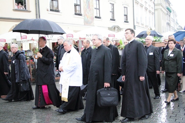 Marsz Akcji Katolickiej z pl. Matejki na Rynek Główny