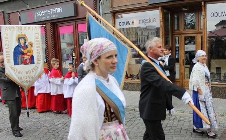 Obraz Jezusa Miłosiernego już przyjechał do Cieszyna! - cz. 1