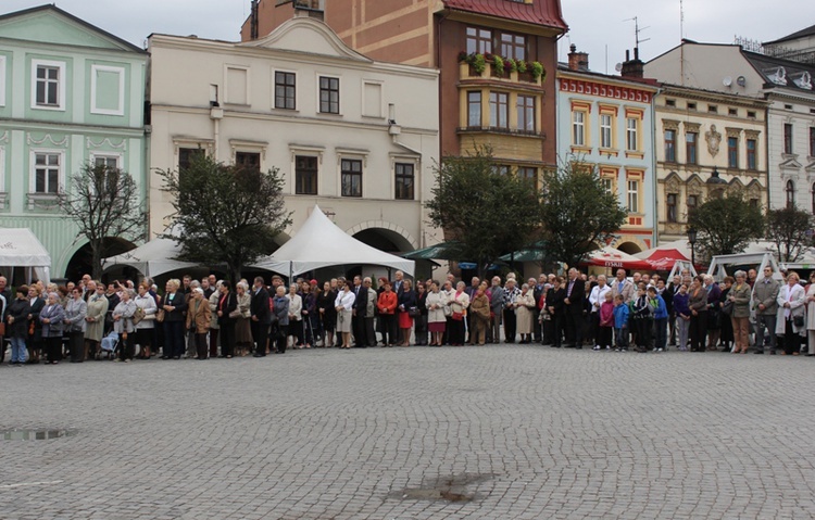 Obraz Jezusa Miłosiernego już przyjechał do Cieszyna! - cz. 1