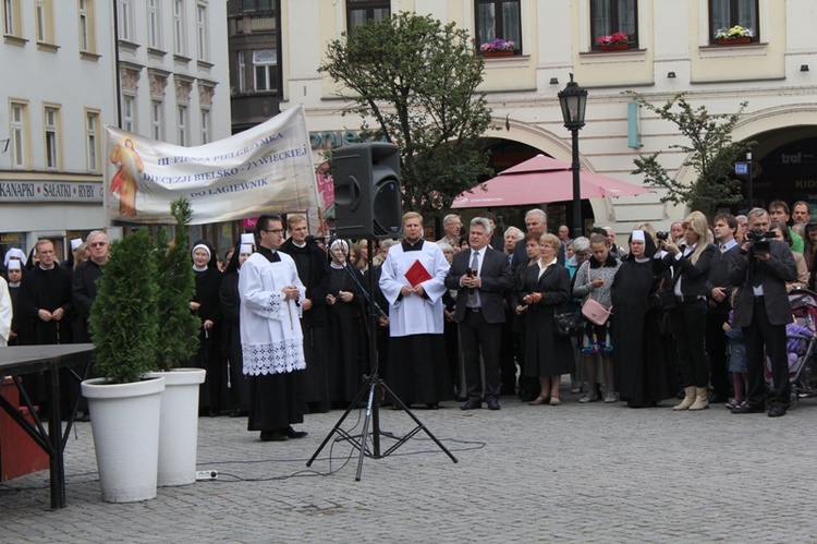 Obraz Jezusa Miłosiernego już przyjechał do Cieszyna! - cz. 1