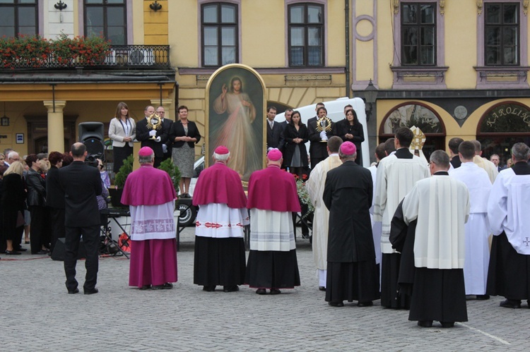 Obraz Jezusa Miłosiernego już przyjechał do Cieszyna! - cz. 1