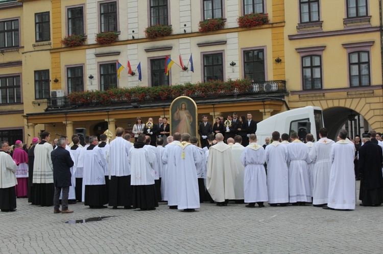 Obraz Jezusa Miłosiernego już przyjechał do Cieszyna! - cz. 1