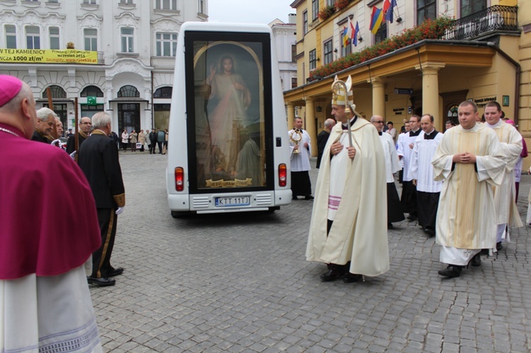 Obraz Jezusa Miłosiernego już przyjechał do Cieszyna! - cz. 1