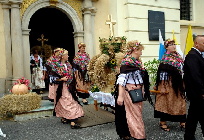 Dożynki diecezjalne w Rudach