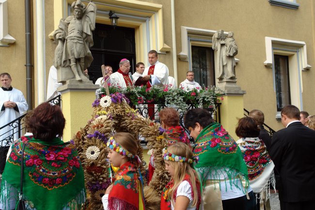 Dożynki diecezjalne w Rudach