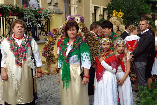 Dożynki diecezjalne w Rudach