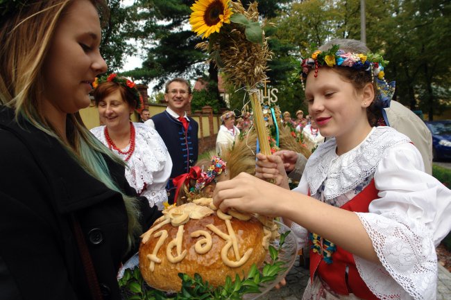 Dożynki diecezjalne w Rudach