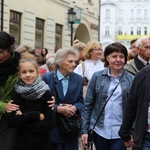 Powitanie obrazu Jezusa Miłosiernego w kościele św. Marii Magdaleny w Cieszynie