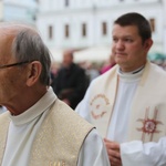 Powitanie obrazu Jezusa Miłosiernego w kościele św. Marii Magdaleny w Cieszynie