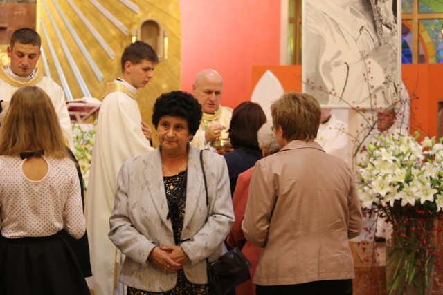 Powitanie relikwii św. Jana Pawła II w Miliardowicach
