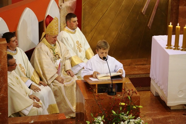 Powitanie relikwii św. Jana Pawła II w Miliardowicach