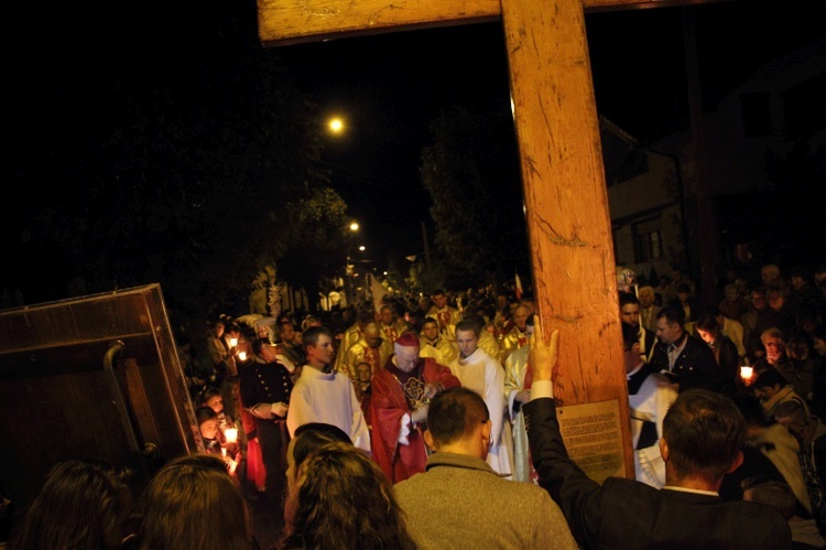 Symbole ŚDM w środku Polski